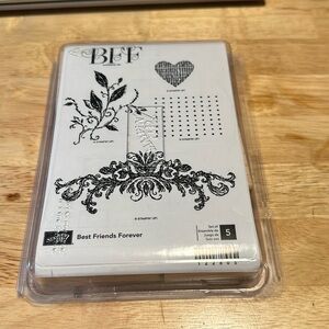 Stampin’ Up! Best Friends Forever Set of 5 Rubber Block Stamps